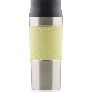 Blumtal Thermosbeker Classic - Lekvrij, BPA-Vrij en Vaatwasserbestendig - Hoge Kwaliteit Thermosfles met Quick-Press Sluiting - Travel Mug 500 ml - New Yellow - Geel