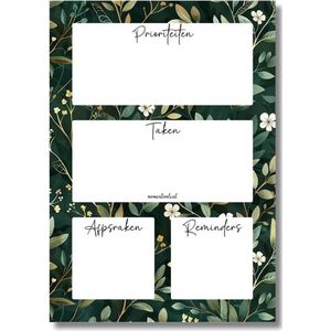 To Do Planner - Dagplanner - Werkplanner - A5 - Daily Planner - To do list - To Do Lijst - Ongedateerd en Afscheurbaar - Lijmbinding