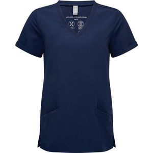 Schort/Tuniek/Werkblouse Dames M Onna Navy 42% Polyester, 33% , 19% Viscose, 6% Elasthan