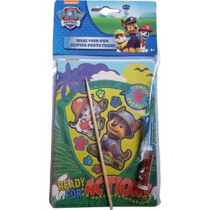 Paw Patrol - Make your own glitter photo frame - Fotolijst - Knutselpakket - Kinderen - Knutselen