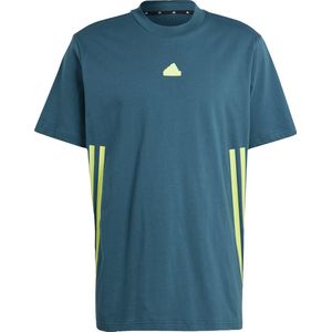 adidas Sportswear Future Icons 3-Stripes T-shirt - Heren - Turquoise- M