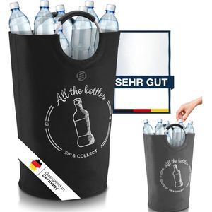 Equivera Statiegeld Containter - Afvalscheiding - Recycle Afvalbak - Lege Flessen - Nieuw Model 2024 - Statietas