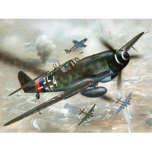 1:72 Revell 64160 Messerschmitt Bf-109 - Model Set Plastic Modelbouwpakket