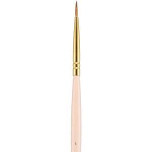 Cupio Premium Kolinsky Nail Art Penseel No. 1 – Precisie en Kwaliteit voor Professionele Nail Art