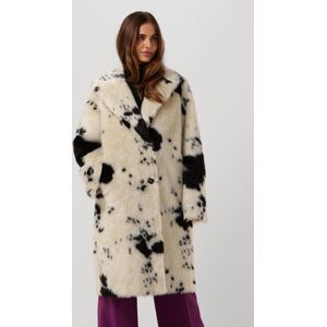 Beaumont Reversible Faux Fur Coat Jassen Dames - Winterjas - Ecru - Maat 40