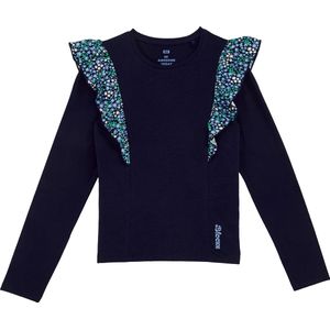 WE Fashion Meisjes T-shirt met ruches