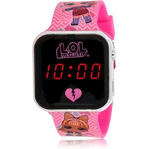 Disney LED Watch L.O.L Surprise! - Kinderhorloge Met LED Display Voor Datum en Tijd - Roze