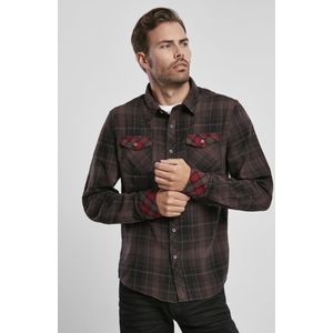 Brandit - Duncan Checked Overhemd - XL - Bruin