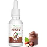 Smaakdruppels 50 ml - Smaak: Chocolade Pasta - Flavour drops smaakdruppels zonder calorieën - Voor kwark, havermoutpap, yoghurt en meer - Veganistisch