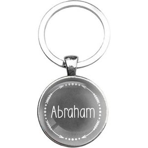 Sleutelhanger Glas - Abraham