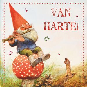 Kaart - Rien Poortvliet - Van harte