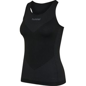 Hummel First Seamless Tanktop Dames - thermoshirts - zwart - Vrouwen