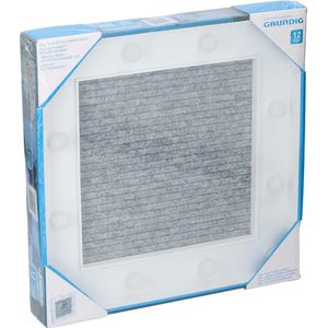 Grundig memobord - 150 letters - Vilt - LED - 30x30cm