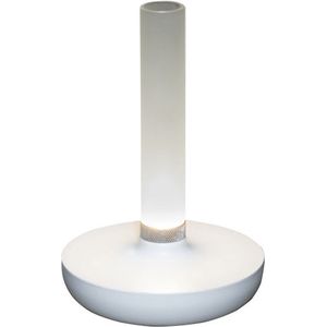 Biarritz tafellamp | 1 lichts | wit | 20,5 cm | accu / batterij | oplaadbaar | USB