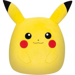 Pokémon - Squishmallow Wave 1 - Pikachu jumbo Pluche - Knuffel 50cm