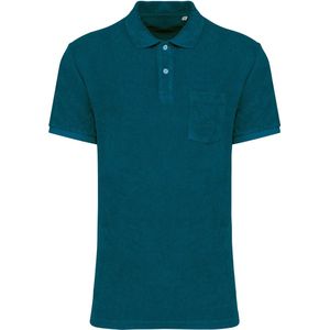 Native Spirit Ecologische badstof herenpolo NS227 - Peacock Green - XL