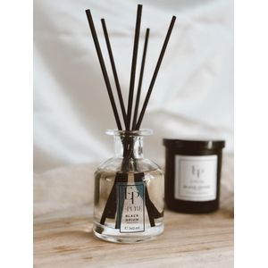 E Pure Candles - Handgemaakte Geurstokjes / Diffuser - Inspired Scents - Black Opium