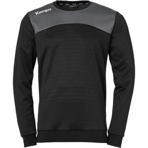 Kempa Emotion 2.0 Training Top Kind Zwart-Antraciet Maat 140