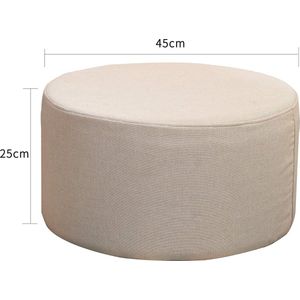 Opvouwbare Opberg Poef - Hocker – Bench – Bench with Storage space - Zitkist – Woonkamer accessoires    45 x 45 x 25 cm