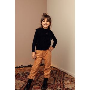 LOOXS Little 2232-7052-099 Meisjes Sweater/Vest - Maat 104 - Zwart van 40%acryl 60%COTTON