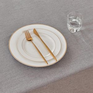 Grijs tafelkleed wasbaar 140 x 180 cm tuintafelkleed rechthoekig tafelkleed buiten met lotuseffect tuintafelkleden voor buiten, biertafel, keuken, eettafel, salontafel,