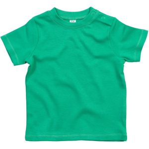 BabyBugz - Baby T-Shirt - Groen - 100% Biologisch Katoen - 62-68