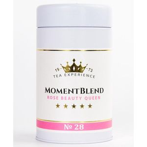 MomentBlend ROSE BEAUTY QUEEN - Thee voor Lichaam en Schoonheid - Verse Thee - 125 gram losse thee