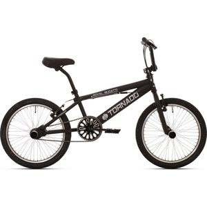 Freestyle BMX 20"" Royal Bugatti  - mat zwart met zwarte banden