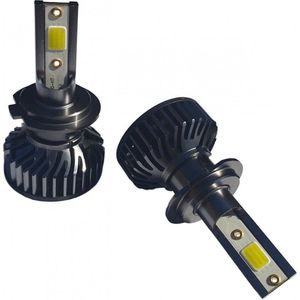 H7 koplamp set | 2x LED COB xenon wit 6000K | 2x36W 9-32V