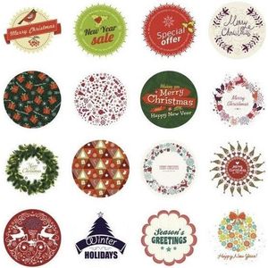 Kerststickers - 46 stuks - Christmas Stickers - Merry Christmas - Stickers Kerst