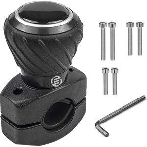 Equivera Stuurknop - Stuurknop - Stuurwiel Spinner Knop - Universele Stuurknop voor Tractoren, Auto's, Grasmaaiers, Heftrucks, enz. - 9,2 x 6 cm