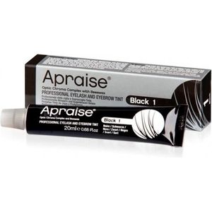 Apraise Eyelash And Eyebrow Tint Wenkbrauw- en wimperverf 20 ml - zwart 1