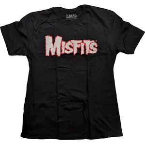 Misfits - Streak Heren T-shirt - S - Zwart