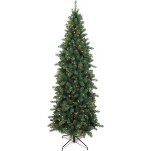 Wintervalley Trees - Kunstkerstboom Samson met LED verlichting - 240x95cm - Groen