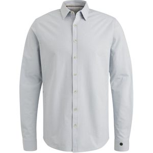 Cast Iron Hemd Dobby einfarbig hellblau Slim Fit