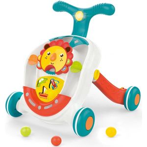 Baby loopwagen - Educatief babyspeelgoed - Looptrainer leeuw en leuke figuurtjes