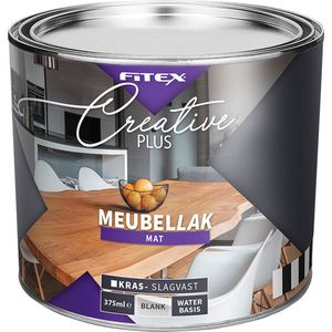 Fitex Creative+ Meubellak Mat Kleurloos - 750 ml- Lakverf - Transparant - Binnen - Mat -