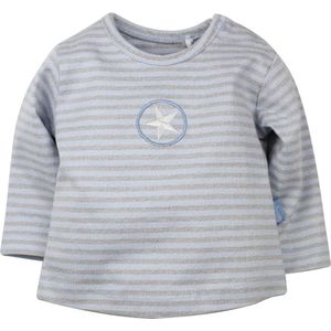 Dirkje Kinderkleding Blauwe Gestreepte Lange Mouwen Tshirt - 80
