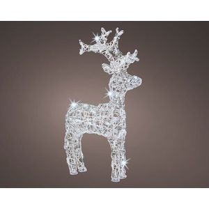 kerstverlichting hert 60cm buitenverlichting kerst kerstmis winter rendier kersthert