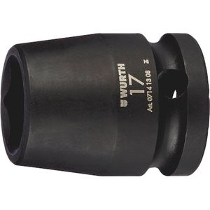 Wurth - 1/2 inch krachtdopsleutel, metrisch, zeskant, kort - Krachtdopsleutel 1/2 inch zeskant, metrisch, kort x 1 st Soort aandrijving Binnenvierkant Sleutelwijdte 34 mm