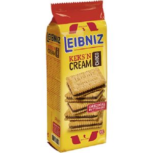 Leibniz UTZ-koekjes met chocoladeroomvulling - 228 g pak
