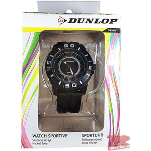 Dunlop Sport Quartz Horloge Diver (Zwart)