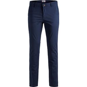 JACK & JONES Marco Bowie slim fit - heren chino - blauw - Maat: 36/36