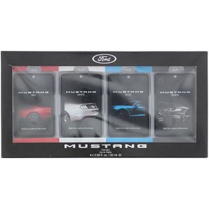 Ford Mustang Ford Gift Set 20ml Red EDT + 20ml White EDT + 20ml Blue EDT + 20ml Black EDT