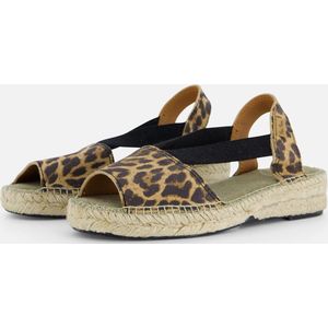 Toni Pons - Elmina Dames Espadrilles Suede Leo - Maat 36