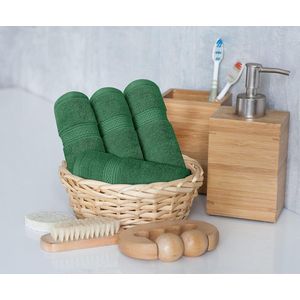 Premium 100% Ring Spun Cotton - Snel droog, zeer absorberend 137.2L x 68.6W centimetres , 8 pcs