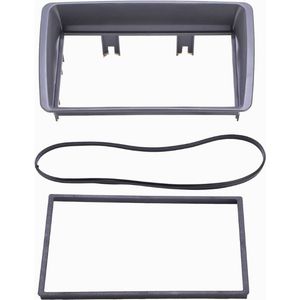 Dubbele DIN Installatie-Dash-Kit - Zwart ABS 2 DIN Stereo-Radio-Dashboard - Navigatie-Frame Voor Panda 2003-2012