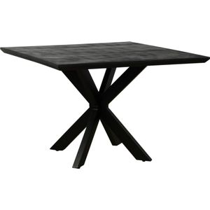 De Meubelplaats - Colorado - Eettafel - Zwart - Mangohout