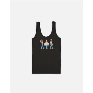 Where's Waldo? Tanktop - S - Zwart