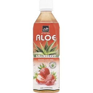 Aloë Vera Tropical Drink Aardbei 50cl Doos 20 Flesjes